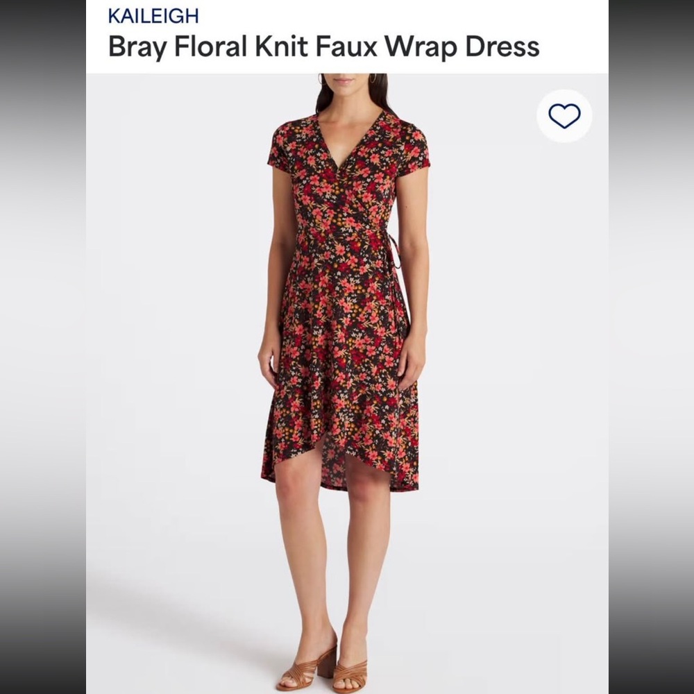 Kaileigh High Low Floral Dress